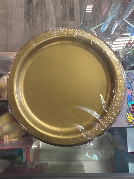 Small Color Gold Plates