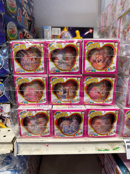 Bluey Inspired Slinky 12 pk