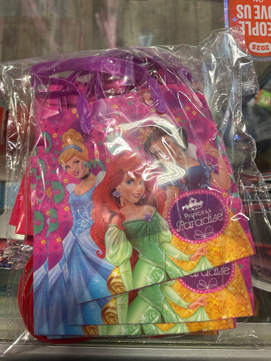 Disney Princess Plastic Bags 12 pack