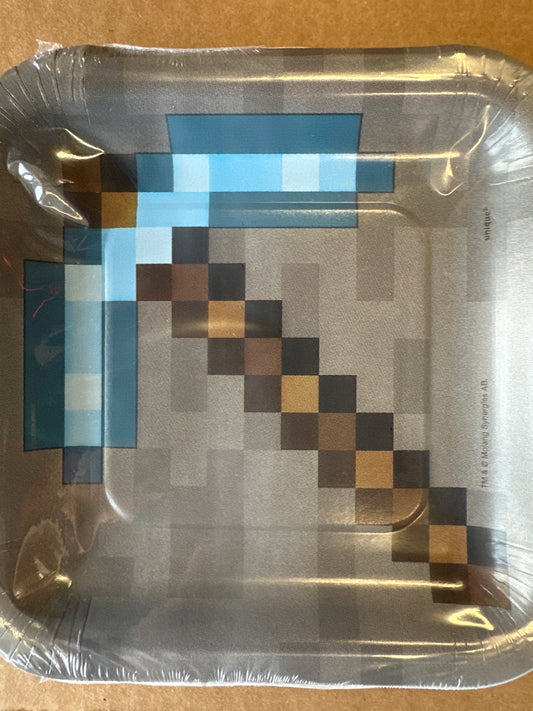 Minecraft dessert square plates