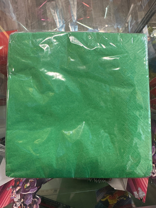 Color Green Napkins