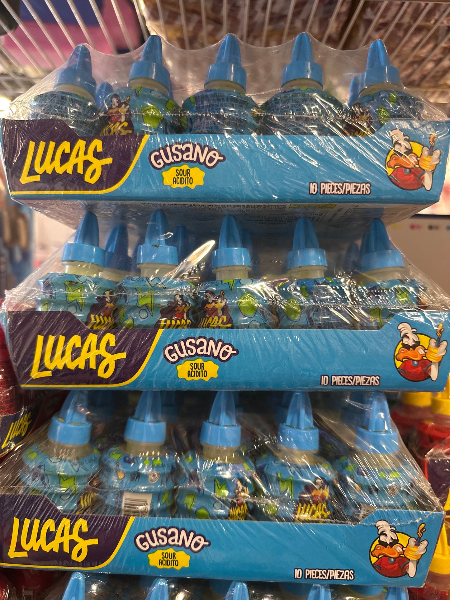 Lucas Gusano Sour Acidito 10pk