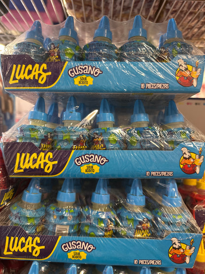 Lucas Gusano Sour Acidito 10pk