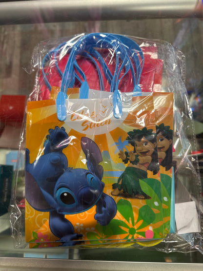 Lilo and Stitch Plastic Bags 12 Pack