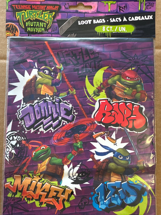 Ninja turtles loot bags
