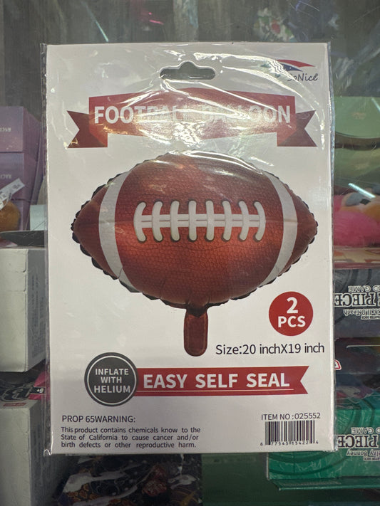 19inch FootBall 2pk Non-inflated