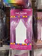 Foil Curtain - Fuchsia