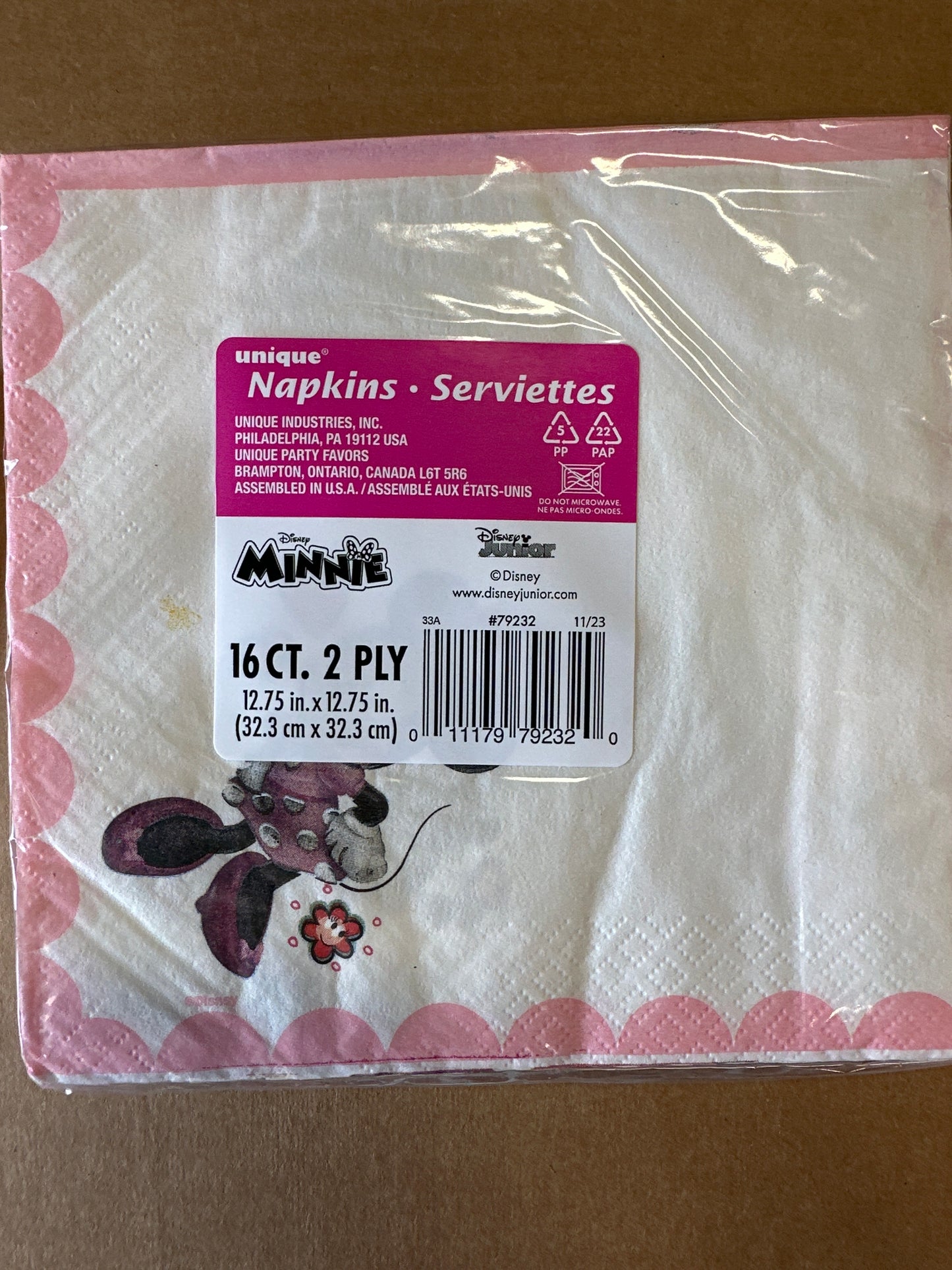 Minnie napkins