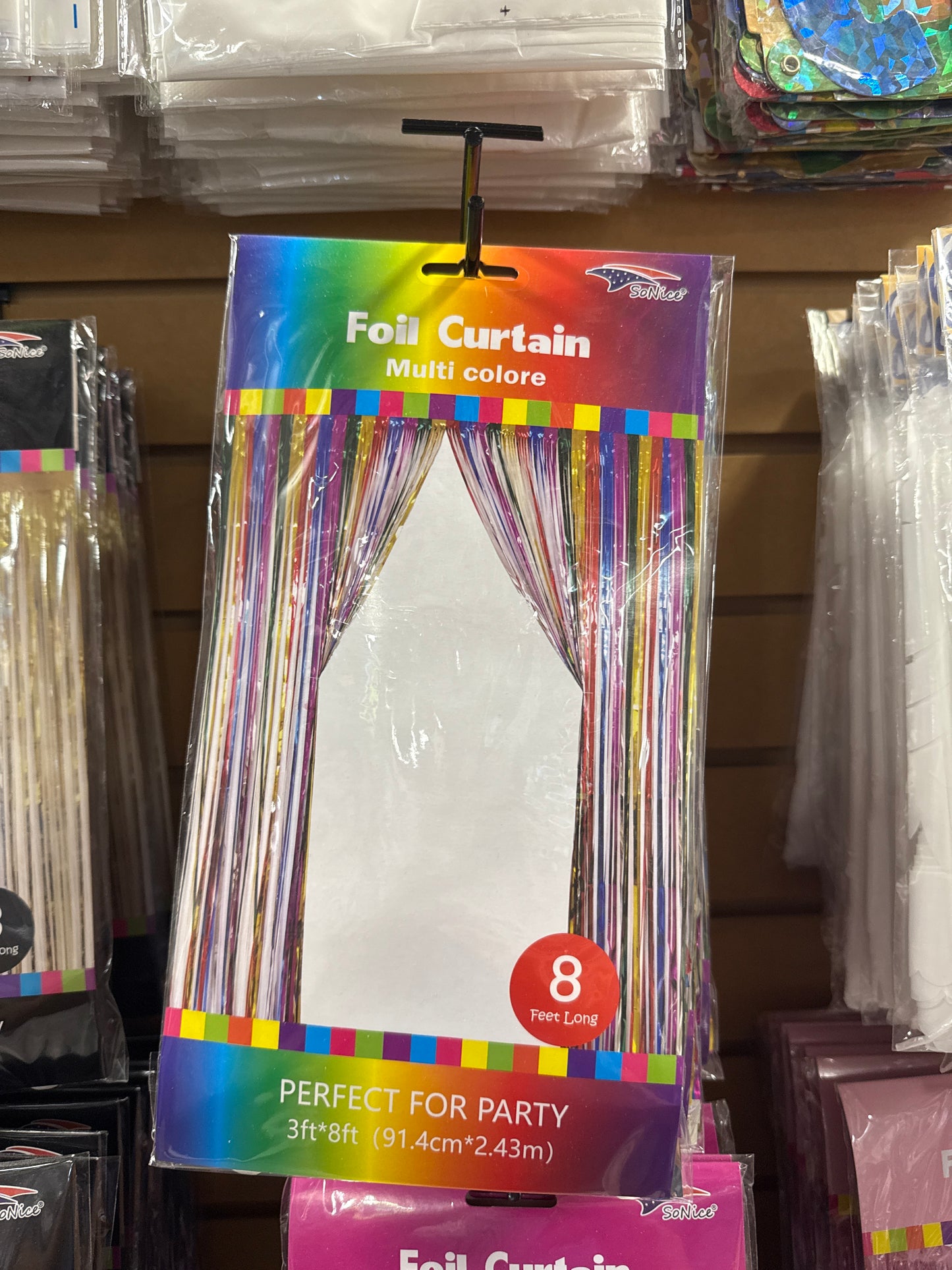 Foil Curtain - Rainbow