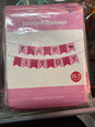 Cowgirl Happy Birthday Banner