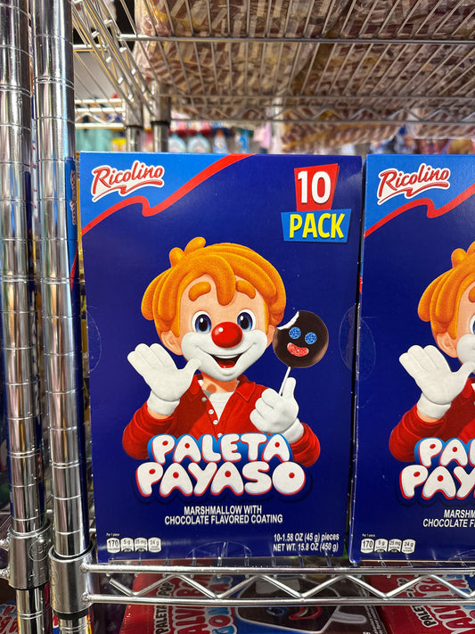 Paleta Payaso 10 pk