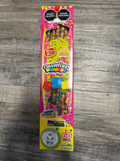 Chicletines 60 Pieces