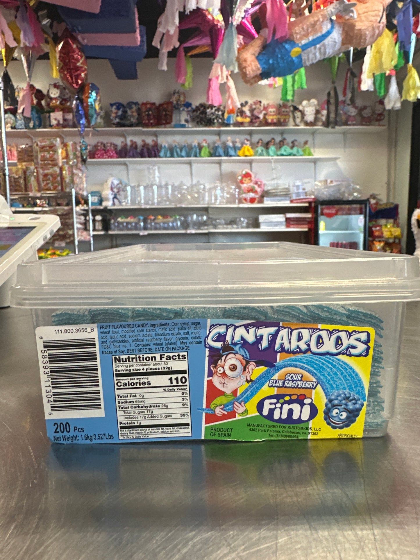 Fini Cintaroos Sour Blue Raspberry