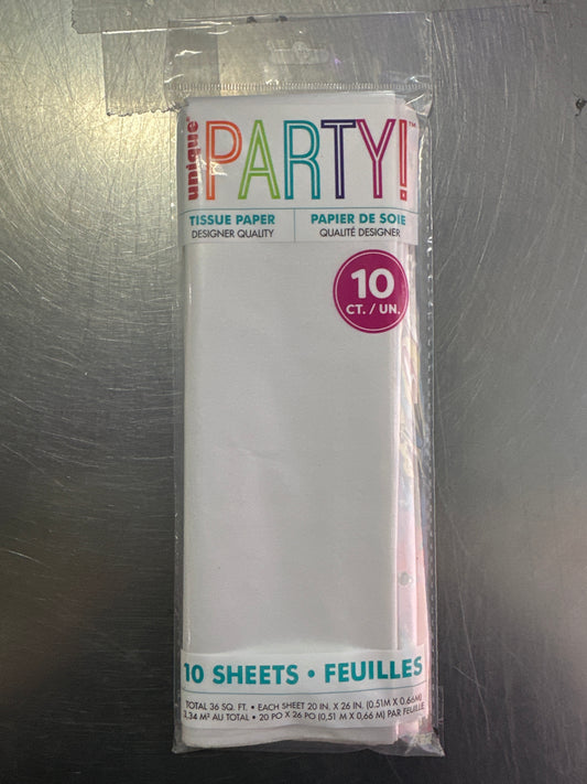 White Tissue Paper