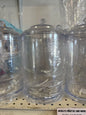 Clear Plastic Candy Jar with Lid