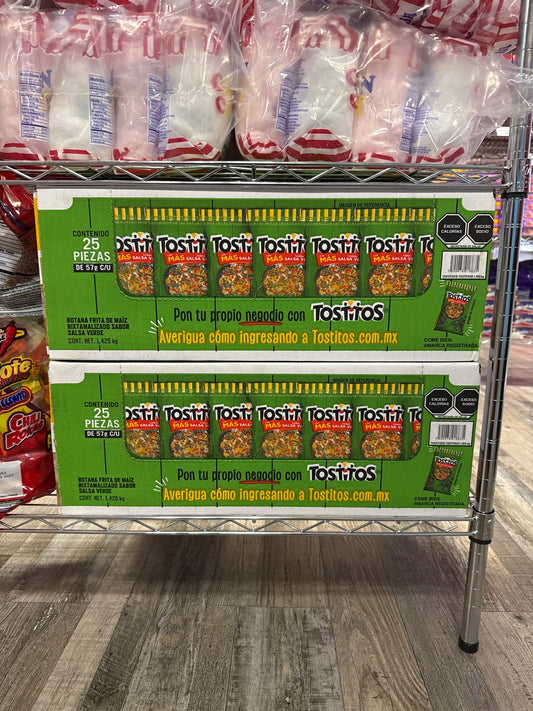Tostitos Salsa Verde Mas 25 pack