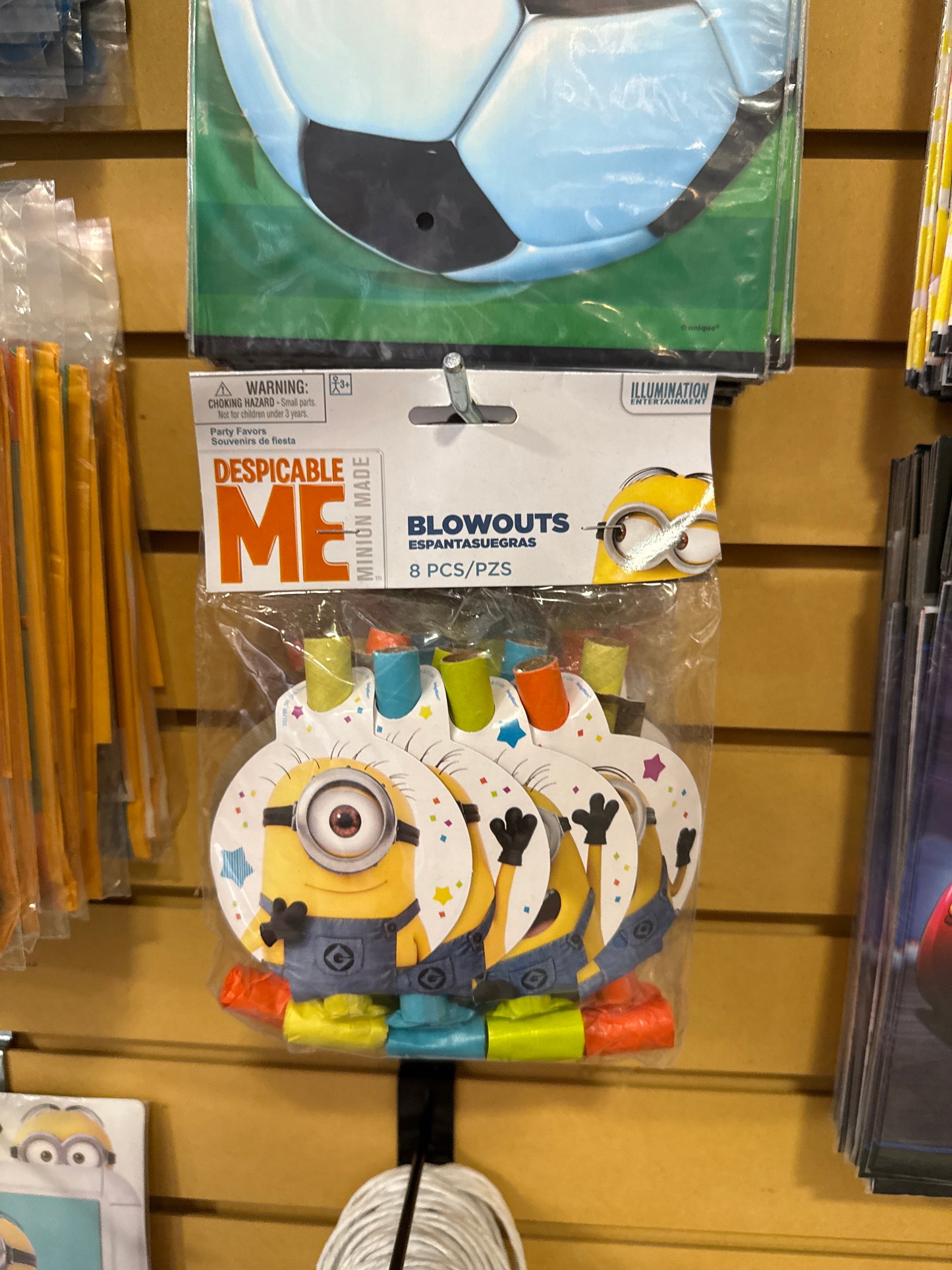 Despicable Me Blow Outs