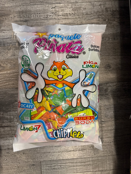 Paquete Piñata Clasico Mix Candy Pica Limon