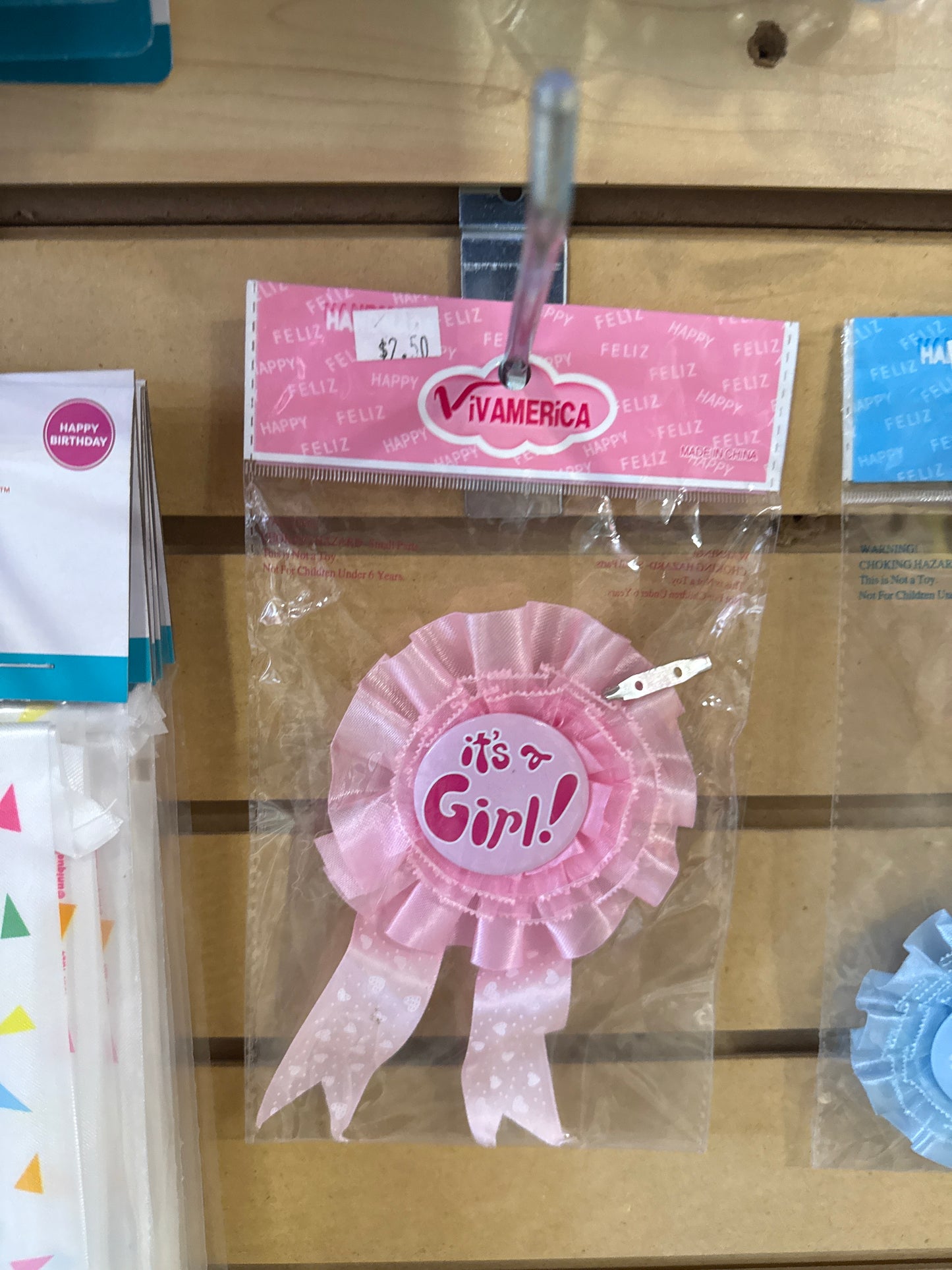 It’s a Girl Button