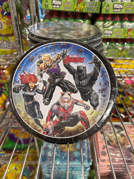 Avengers Dessert Plates