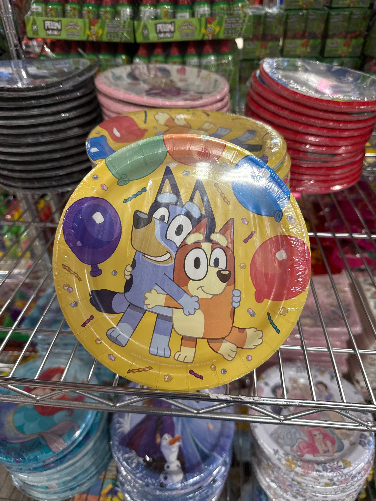 Bluey Dessert Plates
