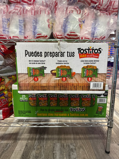 Tostitos Salsa Verde Mas 25 pack