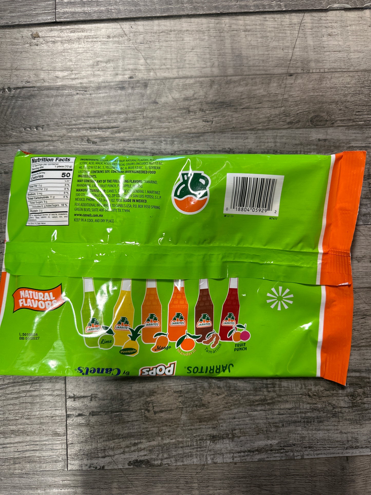 Jarritos Pops 19 Pieces