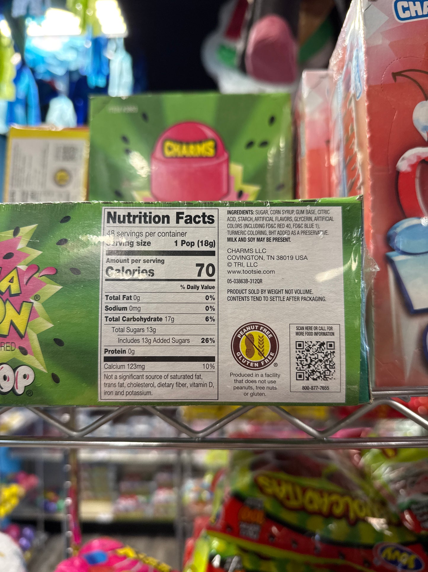 Charms What A Melon Blow Pop 48 pk