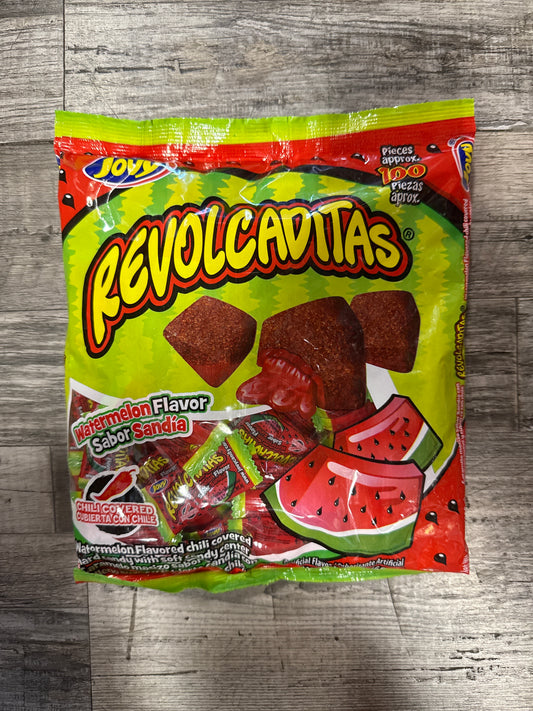 Revolcaditas Chili Watermelon 100 pzas