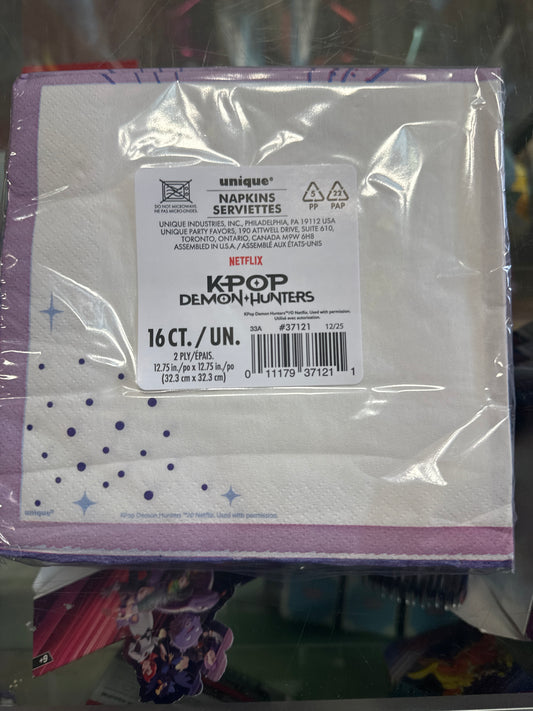 Kpop Demon Hunters Napkins