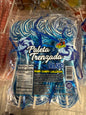 Paleta Trenzada Blue Hard Candy Lollipop 10pk
