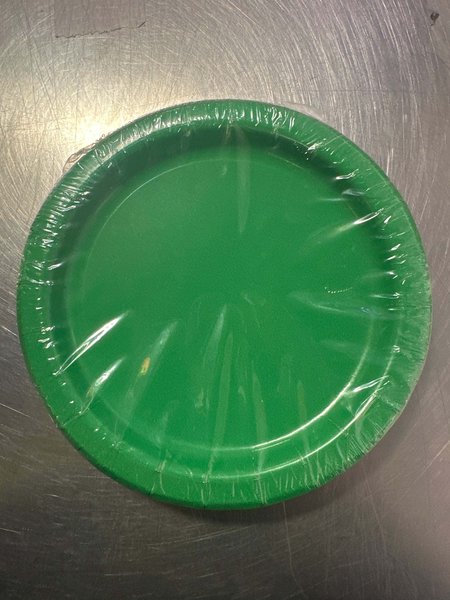 Small Color Green Plates