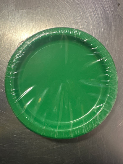 Small Color Green Plates