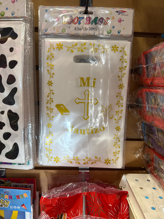 Baptism Loot Bag 30 pk