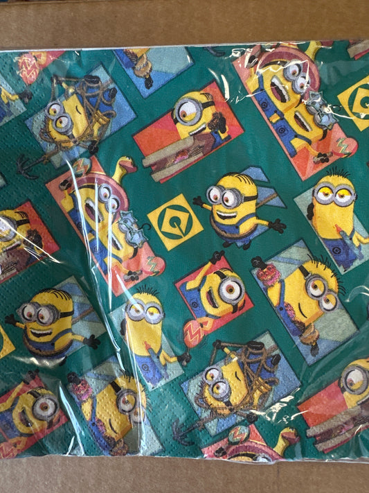 Minions napkins