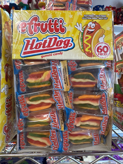 Efrutti Hot Dog 60 Pieces