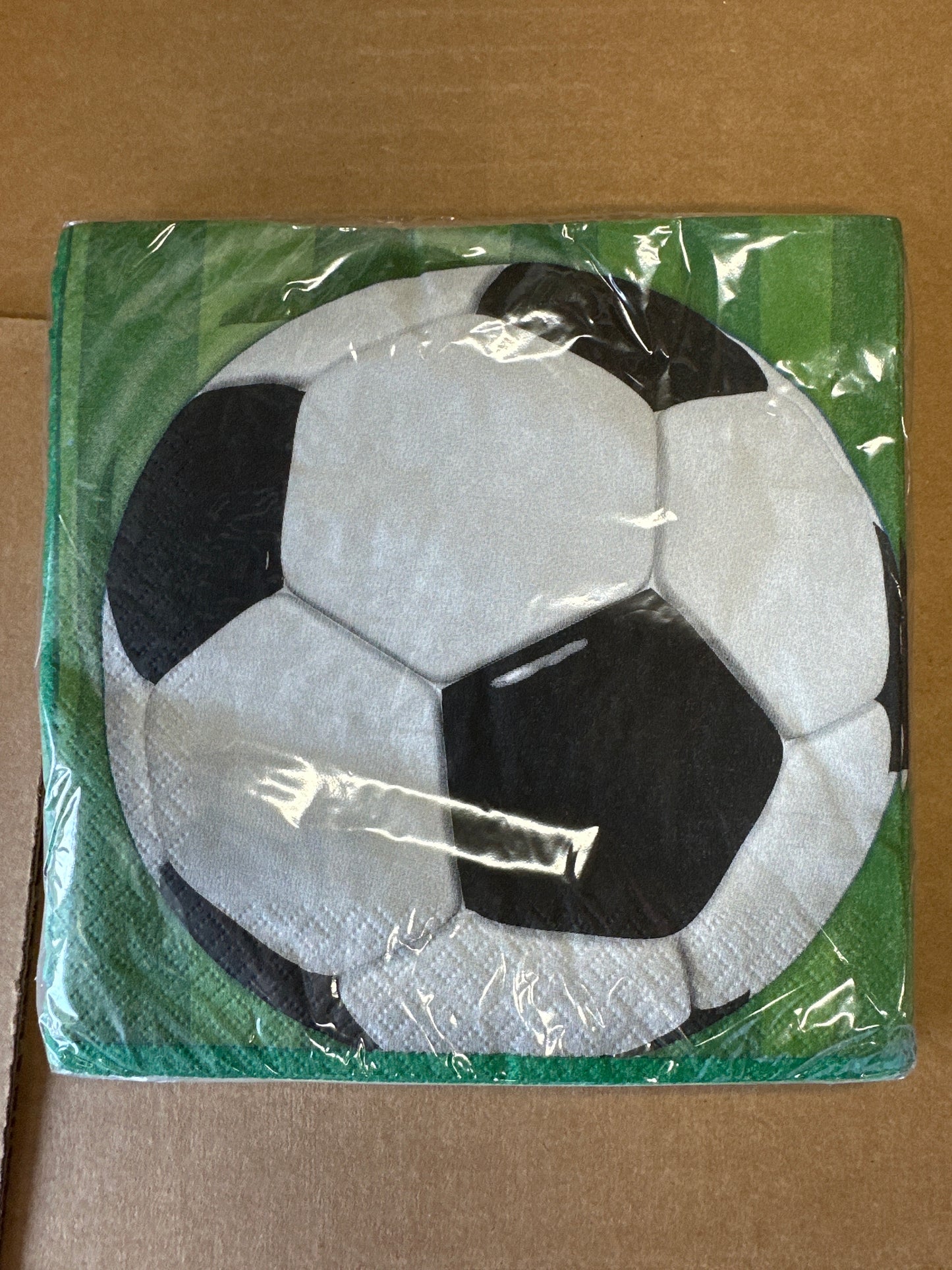 Soccer napkins