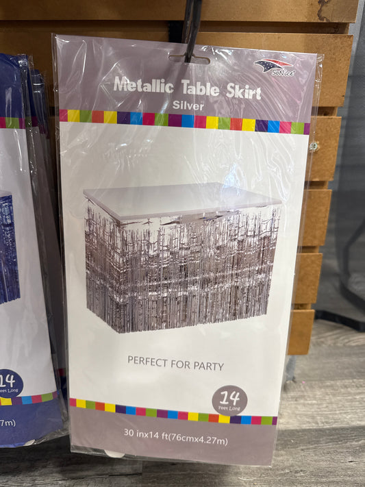 Silver Foil Skirt