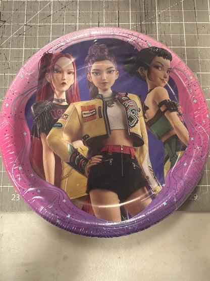 Small Kpop Demon Hunters Plates