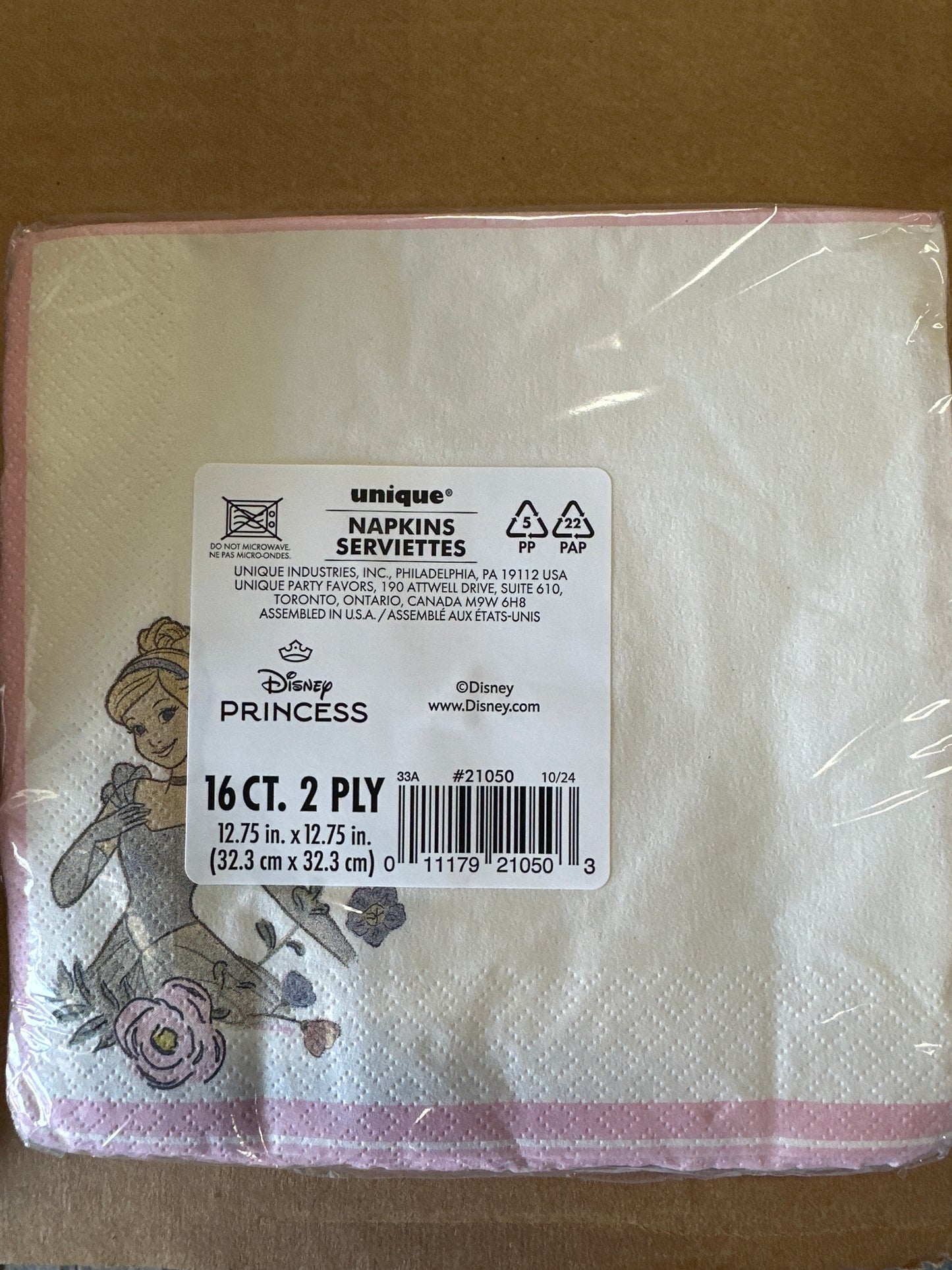 Disney Princess napkin