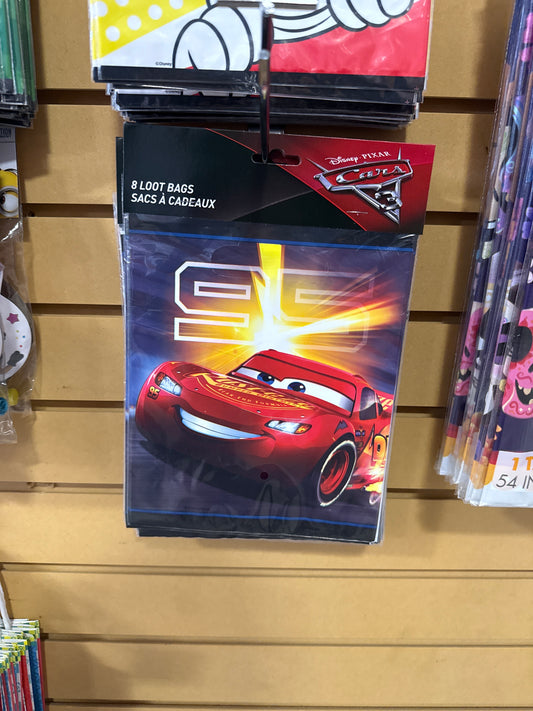 Cars 3 Loot Bags