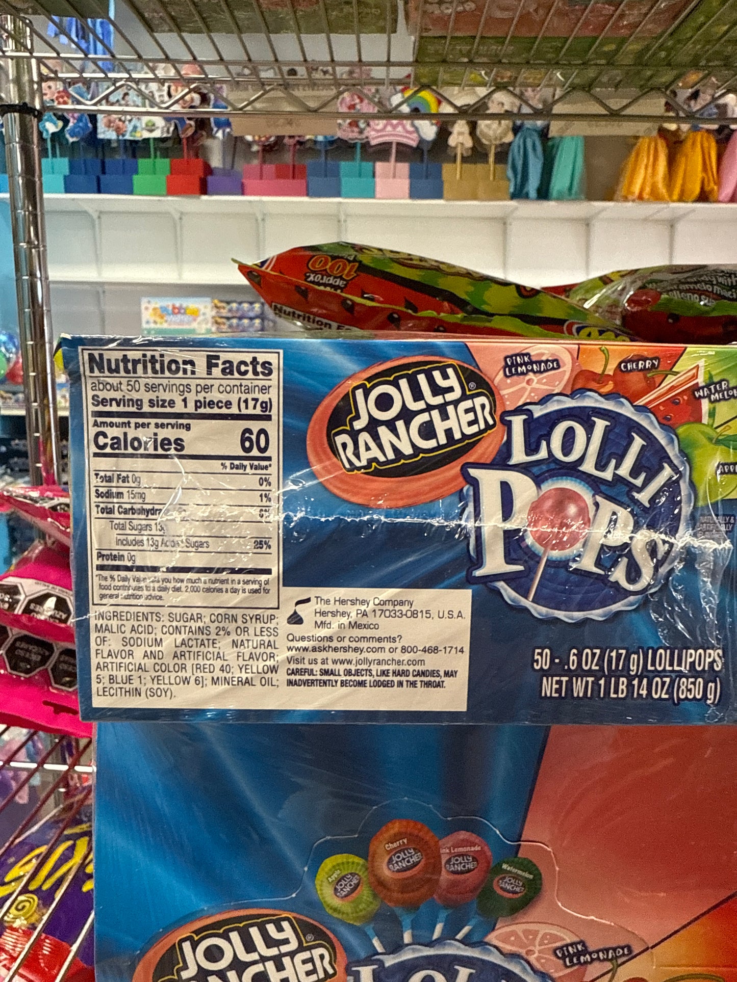 Jolly Rancher Lollipops 50 pack
