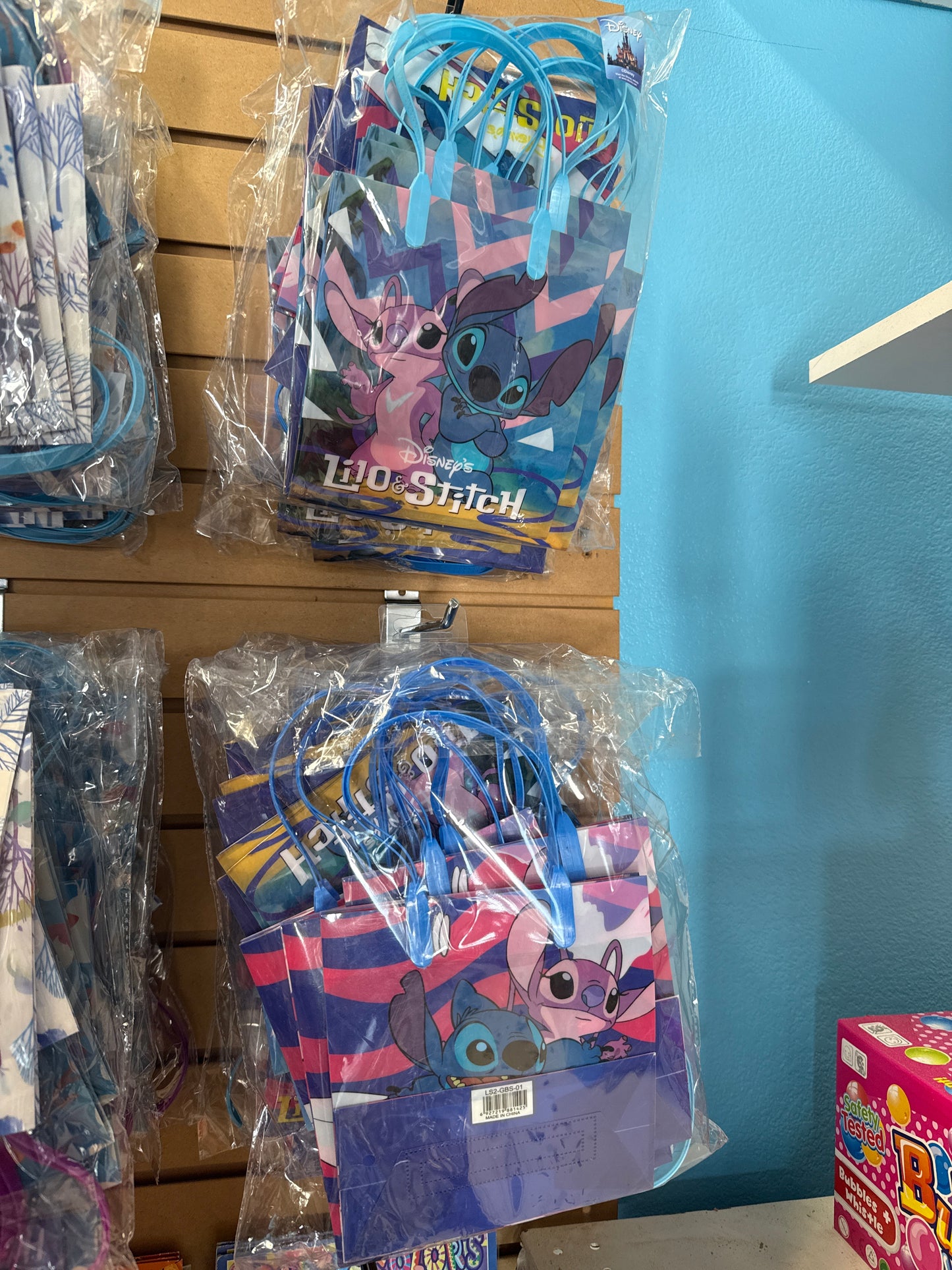 Lilio and Stitch Hard Plastic Treat Bags 12 pk