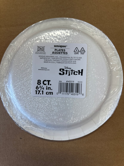 Stitch dessert plates