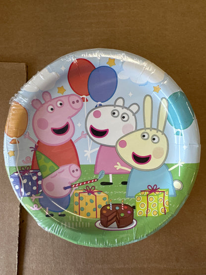 Peppa Pig dessert plates