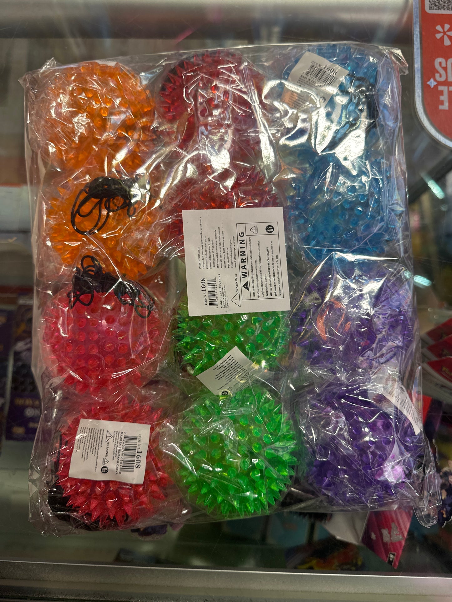 Light Up Spikey Ball