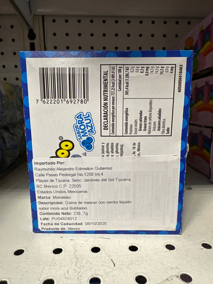 Bubbaloo Blue Flavor 47 Pieces