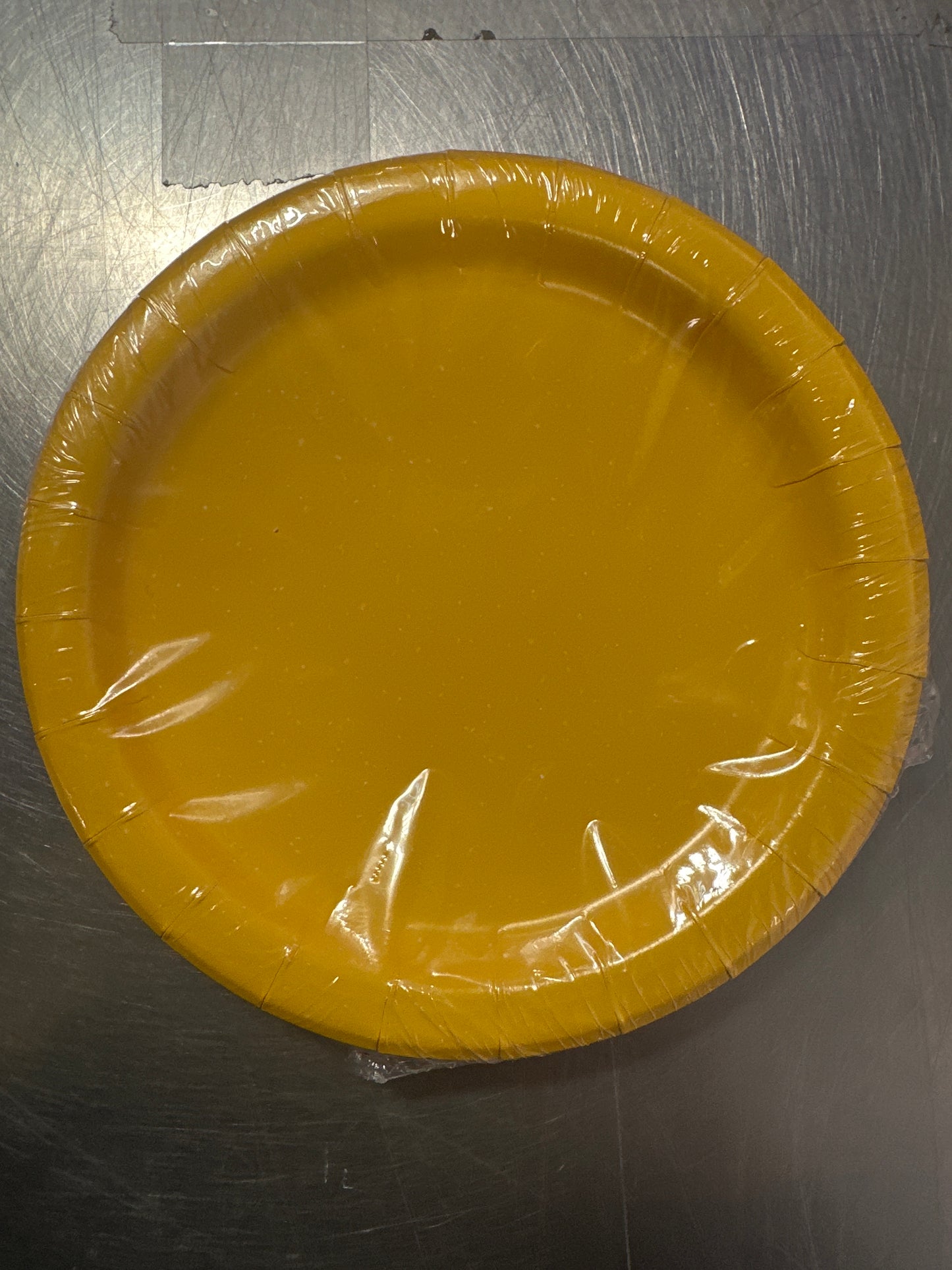 Small Color Yellow Plates