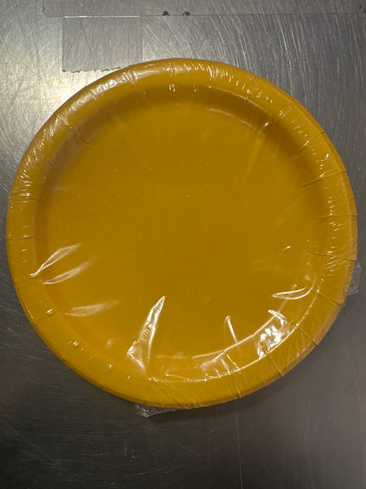 Small Color Yellow Plates