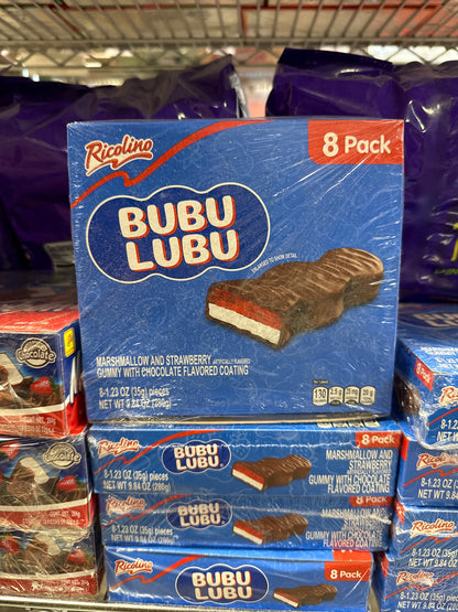 Bubu Lulu Marshmallow and Strawberry 8 pk
